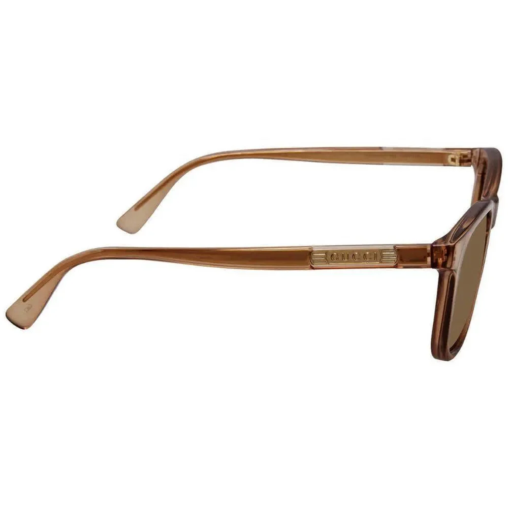 NEW Gucci Brown Aviator Men's Sunglasses